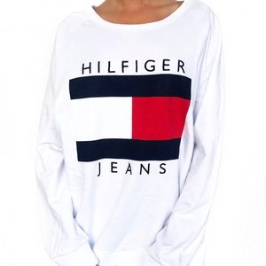 Tommy Hilfiger White Crewneck